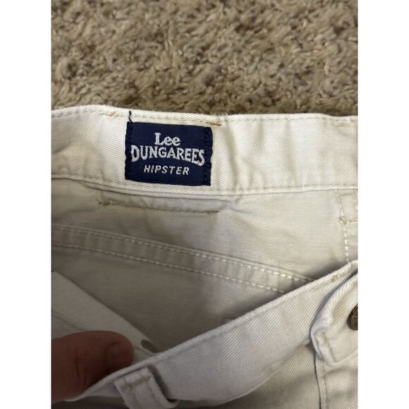 LEE DUNGAREES Vintage Hipster Low Rise Flared Jean Pants 30x31 Y2k 90’s Western - Picture 4 of 11